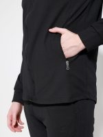 Ανδρική Ζακέτα Με Κουκούλα Riva 2684 Μαύρο - Image 7