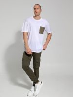 Ανδρικό Κοντομάνικο T-shirt William 207028 Λευκό - Image 2