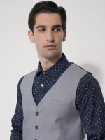 Ανδρικό Στιλάτο Γιλέκο Dack 9487 Indigo - Image 3