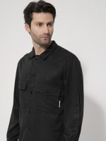 Ανδρικό Over Πουκάμισο Dario 2182 Μαύρο - Image 3