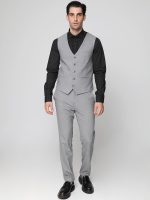 Πουκάμισο SANDIAGO 33-7395 Μαύρο Με Σχέδιο Slim-fit - Image 4