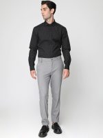 Πουκάμισο SANDIAGO 33-7395 Μαύρο Με Σχέδιο Slim-fit - Image 3