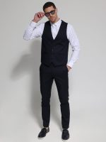 Πουκάμισο Ελαστικό TAILOR-FIT Jeremy 33-8158 Λευκό Φαρδιά γραμμή - Image 5