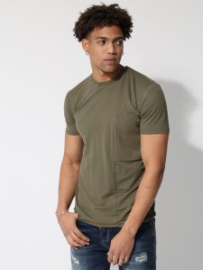 T-shirt Ανδρικό FRANKIE 205089 Χακί