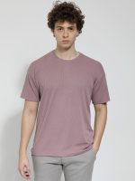 Ανδρικό Κοντομάνικο Oversize T-shirt Harry 207027 Old Rose - Image 3