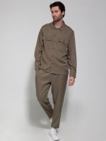 Ανδρικό Over Πουκάμισο Dario 2182 Χακί - Image 5