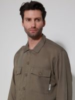 Ανδρικό Over Πουκάμισο Dario 2182 Χακί - Image 3