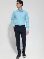 Πουκάμισο GENARO 33-7350 Τυρκουάζ Slim-fit - Image 2