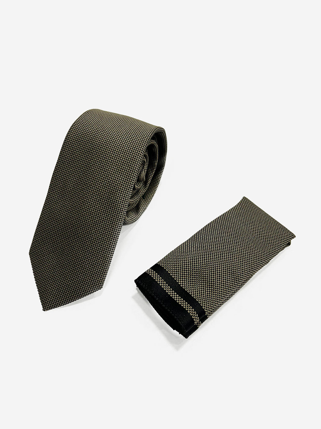 IMG_1817 copy Ανδρική Γραβάτα Με Μαντηλάκι 33-6099 Brown 3 - Image 1