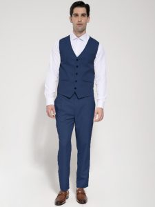 Ανδρικό Μοντέρνο Γιλέκο Lenon 9468 Μπλε