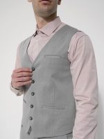 Ανδρικό Στιλάτο Γιλέκο Angel 9483 Γκρι - Image 3