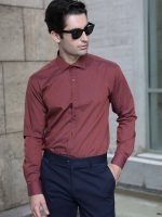Πουκάμισο GENARO 33-7350 Κεραμιδί Slim-fit - Image 7