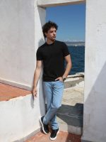 Ανδρικό Jean Παντελόνι Πεντάτσεπο 40-171 Ανοιχτό Μπλε - Image 2