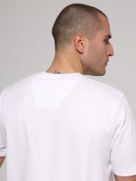 Κοντομάνικο Μπλουζάκι T-shirt 10-705 Λευκό - Μεγάλα Νούμερα - Image 4