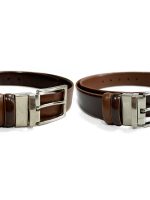 Ανδρική Ζώνη Διπλής Όψης 33-6027 Brown - Taba