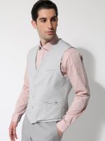 Ανδρικό Υφασμάτινο Γιλέκο RICARDO 9429 Γκρι - Image 2