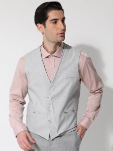 Ανδρικό Υφασμάτινο Γιλέκο RICARDO 9429 Γκρι