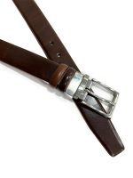 Ανδρική Ζώνη Διπλής Όψης 33-6027 Brown - Taba - Image 4