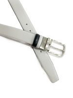 Ανδρική Ζώνη Διπλής Όψης 33-6026 Black-Beige - Image 7