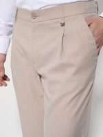 Ανδρικό Υφασμάτινο Παντελόνι Αστραγάλου 7/8 LENON 4468 Μπεζ - Image 2