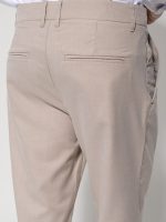 Ανδρικό Υφασμάτινο Παντελόνι Αστραγάλου 7/8 LENON 4468 Μπεζ - Image 4