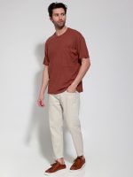 Ανδρικό Λινό Oversize T-shirt Gredy 207019 Εκάι - Image 5
