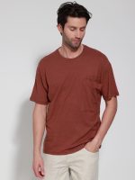 Ανδρικό Λινό Oversize T-shirt Gredy 207019 Εκάι - Image 4