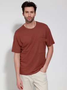 Ανδρικό Λινό Oversize T-shirt Gredy 207019 Εκάι