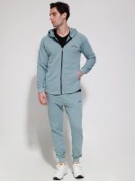 Βαμβακερή Ζακέτα Με Κουκούλα Chicago 33-2670 Light Blue - Image 4