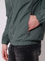 Ανδρικό Λεπτό Μπουφάν Barney 2169 Χακί - Image 4