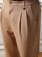 Ανδρικό Παντελόνι 7/8 DORO 4201 μπεζ - Image 2