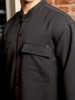 Over Πουκάμισο TERZILLO 2184 μαύρο - Image 2