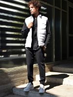 Ανδρικό Μπουφάν Αμάνικο 33-2132 Λευκό - Image 4