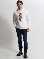 Ανδρική Μπλούζα Hoodie MASON 206104 Λευκό - Image 2