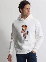 Ανδρική Μπλούζα Hoodie MASON 206104 Λευκό