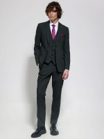 Ανδρικό Κοστούμι Με Γιλέκο MILAN 1629 green - Image 4