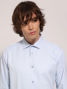 Πουκάμισο Alice 33-8151 TAILOR-FIT Light Blue Φαρδιά γραμμή