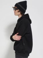 Μπλούζα Hoodie Με Κουκούλα Oversize FELICE 206050 μαύρο - Image 2