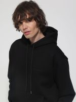 Μπλούζα Hoodie Με Κουκούλα Oversize FELICE 206050 μαύρο