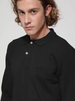 Μπλούζα Μακρυμάνικη MASSIMO 206080 μαύρο - Image 4