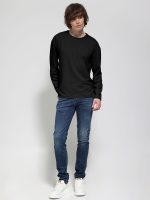 Μπλούζα Μακρυμάνικη BARULO 206040 μαύρο - Image 4