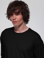 Μπλούζα Μακρυμάνικη BARULO 206040 μαύρο - Image 2