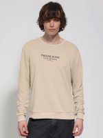 Μπλούζα Μακρυμάνικη Oversize BARONE 206055 μπεζ - Image 4