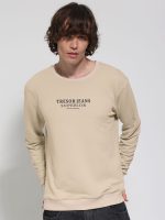 Μπλούζα Μακρυμάνικη Oversize BARONE 206055 μπεζ