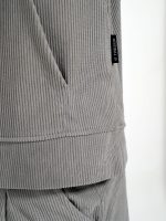 Μπλούζα Μακρυμάνικη Oversize LUIGI 206085 γκρι - Image 4