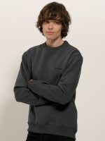 Μπλούζα Μακρυμάνικη Oversize FRA 206051 ανθρακί - Image 2