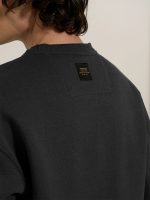 Μπλούζα Μακρυμάνικη Oversize FRA 206051 ανθρακί - Image 6