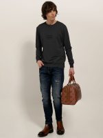 Μπλούζα Μακρυμάνικη 206073 μαύρο