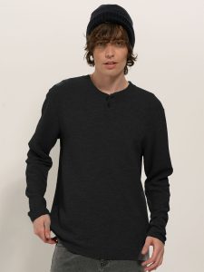 Μπλούζα Μακρυμάνικη BATISTA 206058 μαύρο