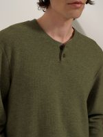 Μπλούζα Μακρυμάνικη BATISTA 206058 χακί - Image 4